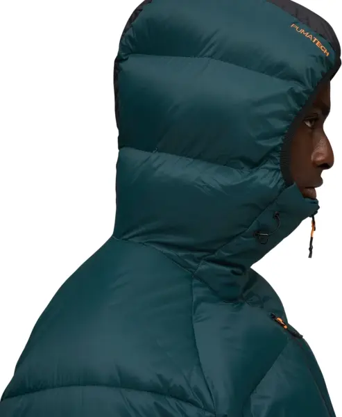 Куртка Puma PUMATECH PRIMALOFT темно-зелено-черно-оранжевая 63216575