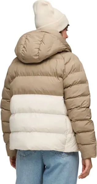Куртка женская Puma MONO HOODED JACKET светло-коричнево-бежевая 68838587