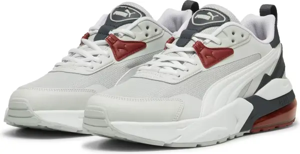 Кросівки Puma VIS2K світло-сіро-темно-сіро-бордові 39231829