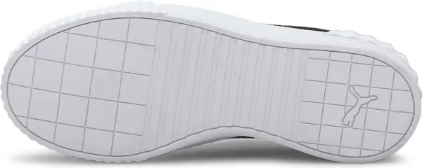 Кроссовки женские Puma CARINA LIFT бело-черно-бежевые 37303102