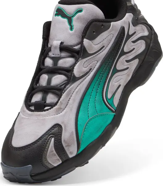 Кросівки Puma INHALE DISTRESSED сіро-зелено-чорні 40453201