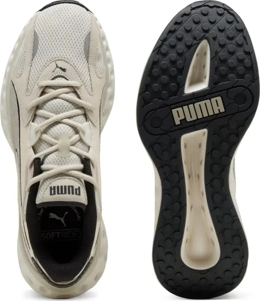 Кросівки бігові Puma SOFTRIDE FREQUENCE бежево-чорні 31050011