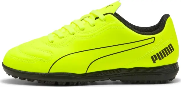 Сороконіжки (шиповки) дитячі Puma CLASSICO TT JR лимонно-чорні 108844-06