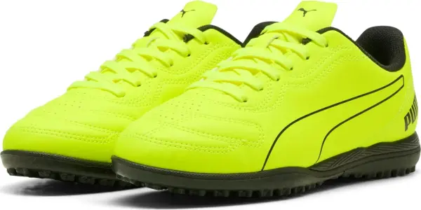 Сороконіжки (шиповки) дитячі Puma CLASSICO TT JR лимонно-чорні 108844-06