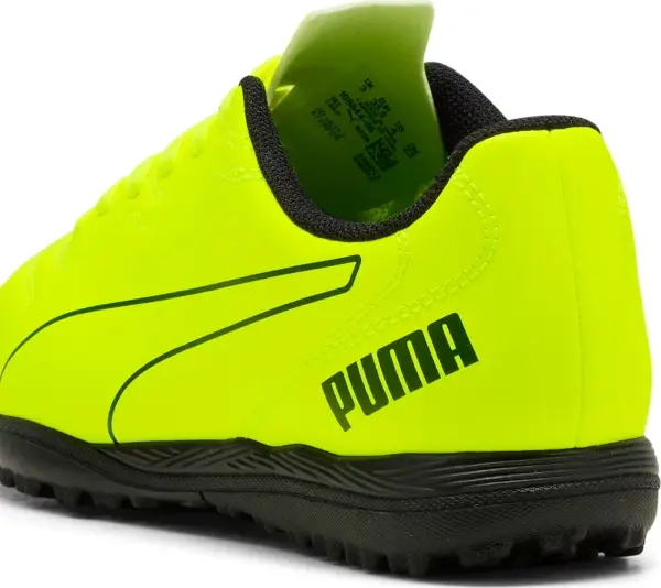 Сороконіжки (шиповки) дитячі Puma CLASSICO TT JR лимонно-чорні 108844-06