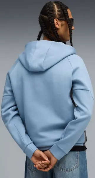Толстовка Puma PUMATECH блакитно-сіра 62967434
