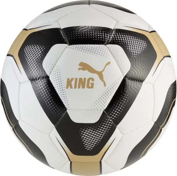 Футбольний м'яч Puma KING біло-чорно-золотий Розмір 5 084736-01