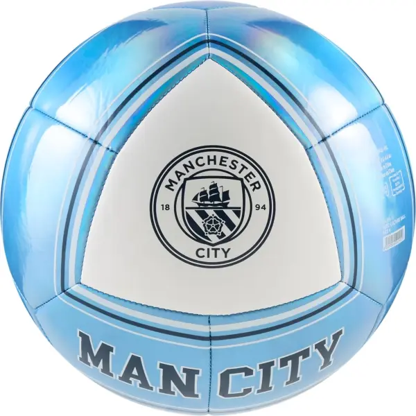 Футбольний м'яч Puma MANCHESTER CITY FTBLCULTURE блакитно-білий Розмір 5 084976-11