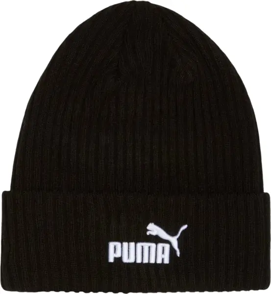 Шапка Puma #1 LOGO RIBBED CUFF BEANIE чорна 942291-01