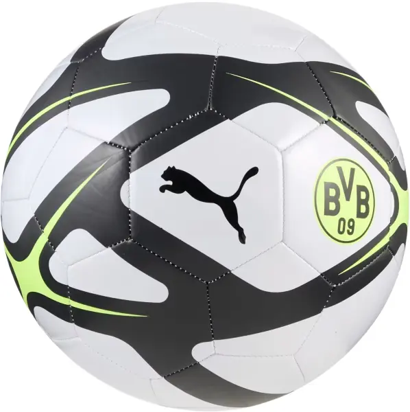 Футбольний м'яч Puma BORUSSIA DORTMUND CULTURE біло-чорно-лаймовий Розмір 5 084746-04