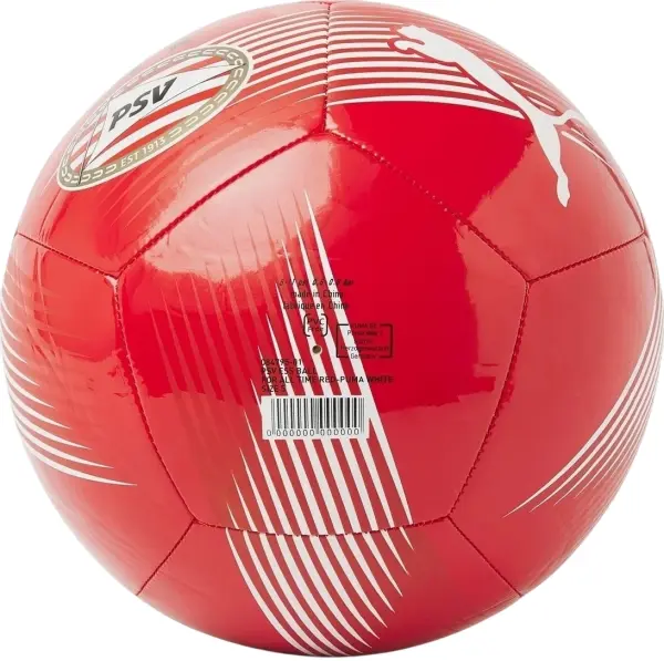 Футбольний м'яч Puma PSV ESSENTIALS червоно-білий Розмір 5 084795-01