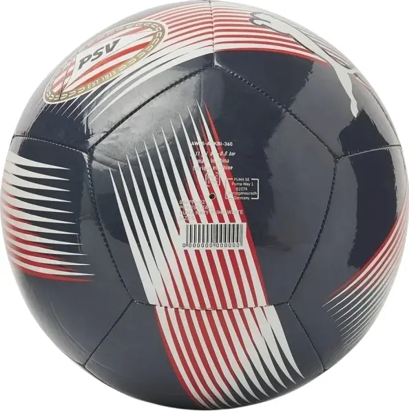 Футбольний м'яч Puma PSV ESSENTIALS темно-синьо-червоно-білий Розмір 5 084795-02