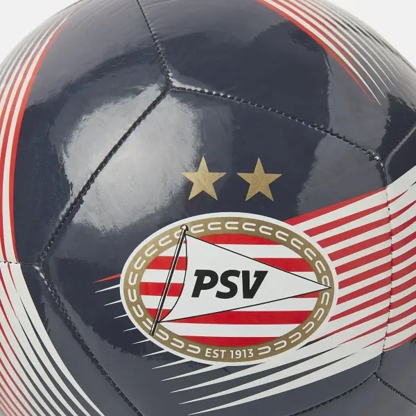Футбольний м'яч Puma PSV ESSENTIALS темно-синьо-червоно-білий Розмір 5 084795-02