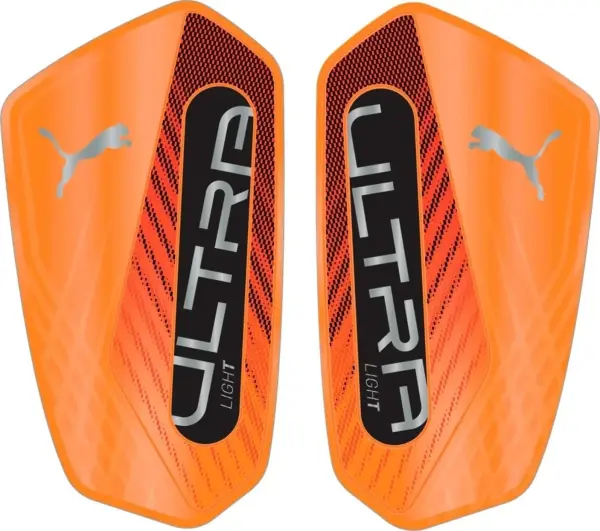 Щитки футбольні Puma ULTRA LIGHT SLEEVE оранжево-чорні 030989-05