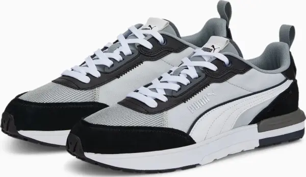 Кросівки Puma R22 світло-сіро-чорно-білі 38346214