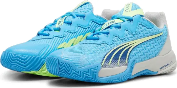 Кросівки тенісні Puma NOVA ELITE PADEL блакитно-біло-салатові 107597-01