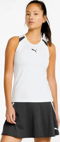 Майка для тенниса женская Puma INDIVIDUAL PADEL белая 931436-04