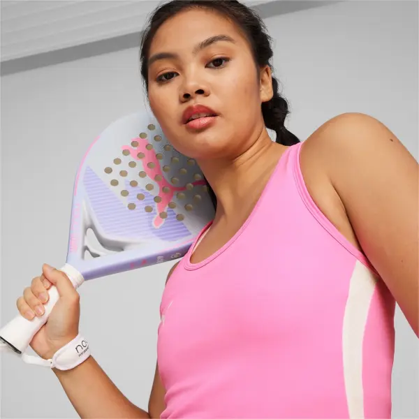 Майка для тенниса женская Puma INDIVIDUAL PADEL розовая 659238-20