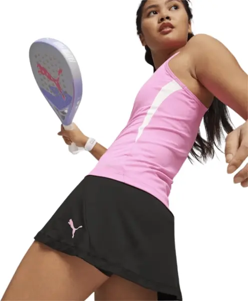 Юбка для тенниса женская Puma INDIVIDUAL PADEL черная 939186-20