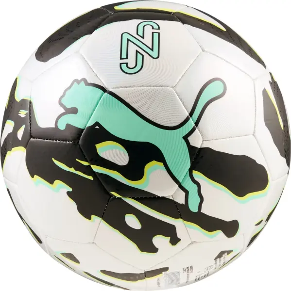 Футбольний м'яч Puma NEYMAR JR GRAPHIC біло-чорно-м'ятний Розмір 4 085023-01