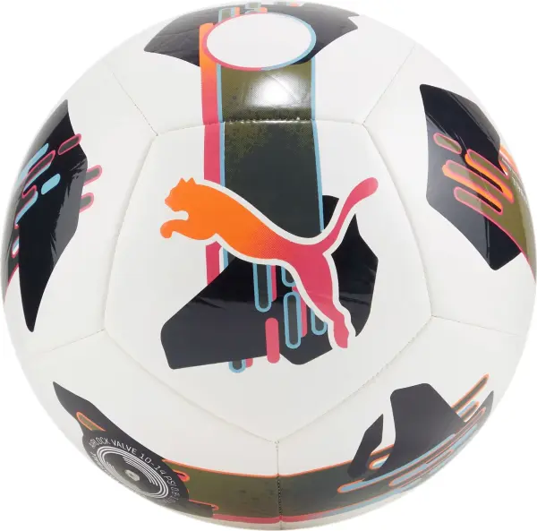 Футбольний м'яч Puma ORBITA 7 MS біло-чорно-оливковий Розмір 4 084475-01
