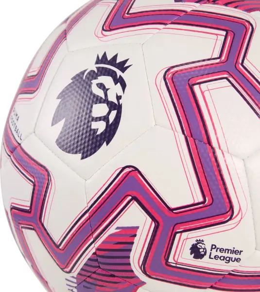 Футбольний м'яч Puma ORBITA CUP PREMIER LEAGUE BRILLIANCE біло-рожево-фіолетовий Розмір 4 084714-01
