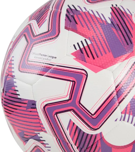 Футбольний м'яч Puma ORBITA CUP PREMIER LEAGUE BRILLIANCE біло-рожево-фіолетовий Розмір 4 084714-01