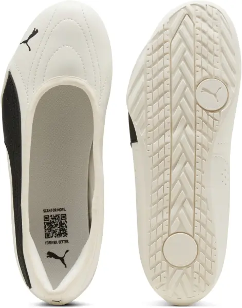 Балетки жіночі Puma CATCH SOLEIL BALLERINA кремово-чорні 40464201