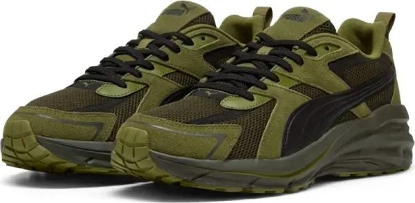 Кроссовки Puma HYPNOTIC оливково-темно-зеленые 40261811