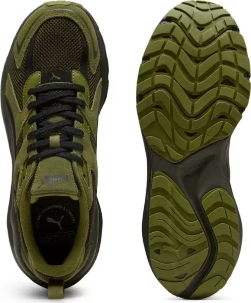 Кроссовки Puma HYPNOTIC оливково-темно-зеленые 40261811