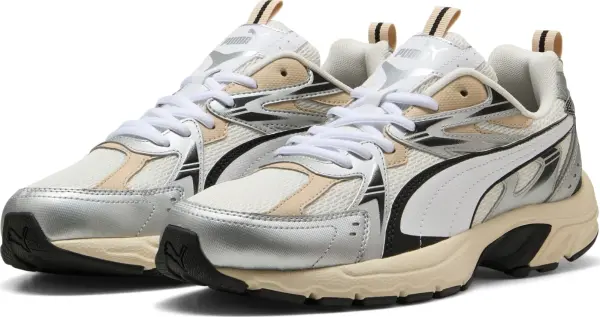 Кросівки Puma MILENIO TECH бежево-сріблясто-білі 40262303