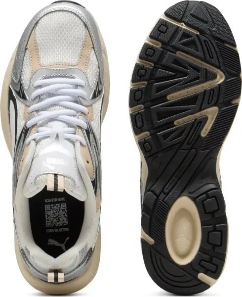 Кросівки Puma MILENIO TECH бежево-сріблясто-білі 40262303