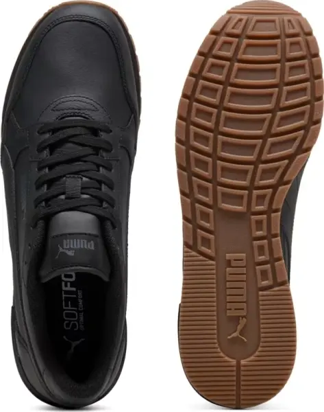 Кроссовки Puma ST RUNNER V4 LEATHER черные 39906812