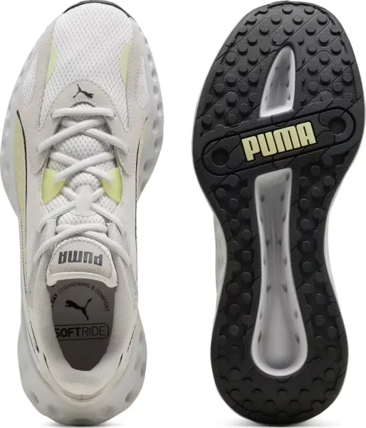 Кросівки бігові Puma SOFTRIDE FREQUENCE біло-кремово-лаймові 31050017