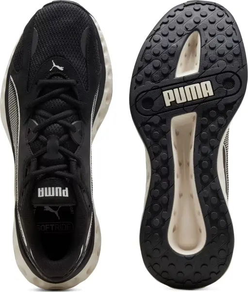 Кросівки бігові Puma SOFTRIDE FREQUENCE чорно-білі 31050016