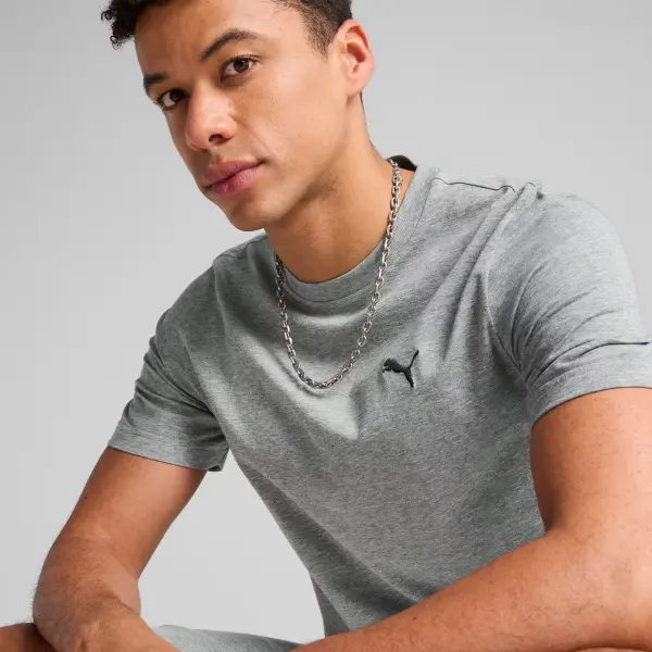 Футболка Puma ESSENTIALS SMALL LOGO сіра 68253803