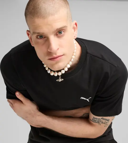 Футболка Puma ESSENTIALS SMALL LOGO чорна 68253801