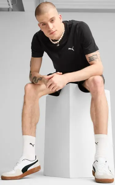 Футболка Puma ESSENTIALS SMALL LOGO чорна 68253801