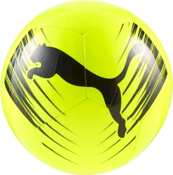 Футбольний м'яч Puma ATTACANTO GRAPHIC лимонно-чорний Розмір 4 084739-06