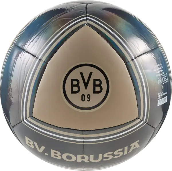 Футбольний м'яч Puma BORUSSIA DORTMUND FTBLCULTURE темно-сіро-коричневий Розмір 5 084974-02