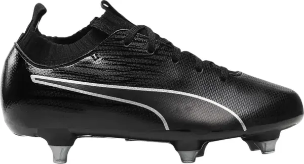 Бутсы детские Puma EVOKNIT II SG JR черные 105034-01