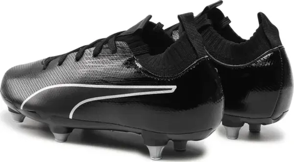 Бутсы детские Puma EVOKNIT II SG JR черные 105034-01