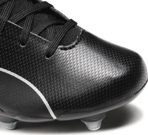 Бутсы детские Puma EVOKNIT II SG JR черные 105034-01