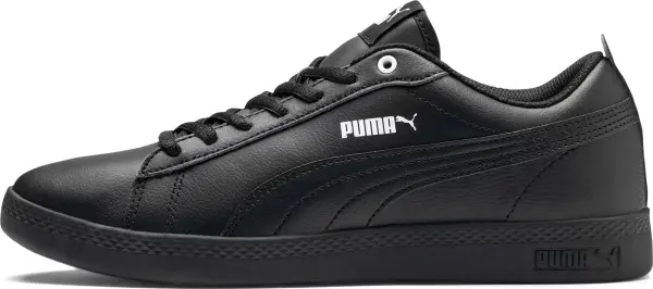 Кеди жіночі Puma SMASH V2 LEATHER чорні 365208-03