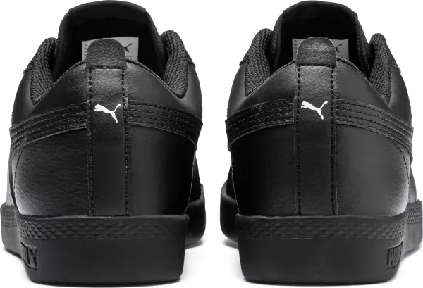 Кеди жіночі Puma SMASH V2 LEATHER чорні 365208-03