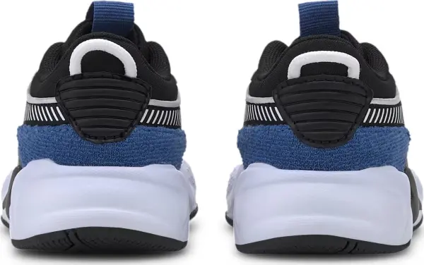 Кроссовки детские Puma RS-X COLLEGIATE черно-бело-синие 371628-01