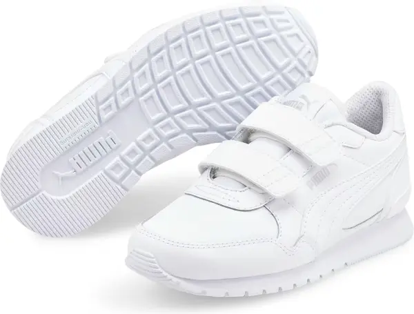 Кросівки дитячі Puma ST RUNNER V3 LEATHER білі 384905-02