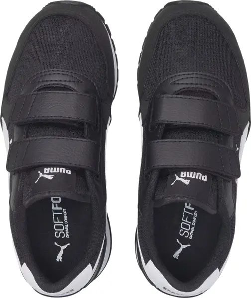Кросівки дитячі Puma ST RUNNER V3 MESH чорно-білі 385511-01