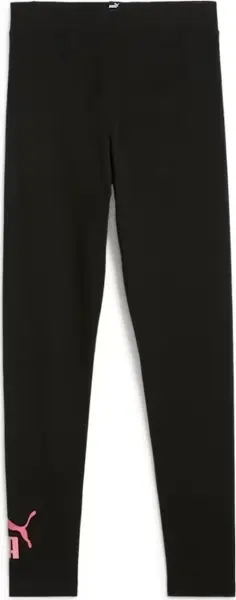 Легінси підліткові Puma ESSENTIALS LOGO чорно-рожеві 671133-74