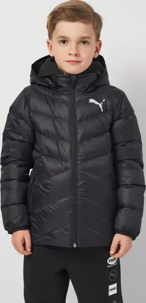 Пуховик підлітковий Puma PACKLITE DOWN чорний 589565-01